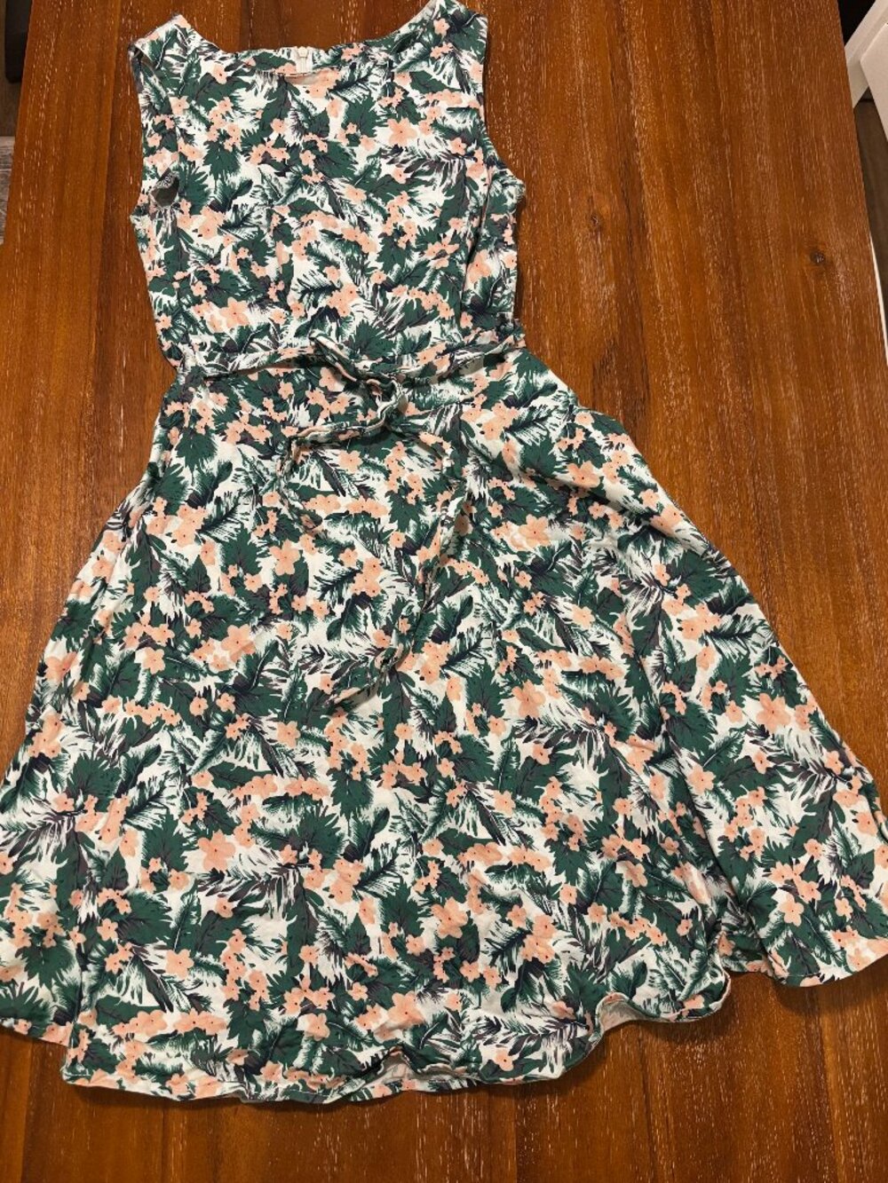 Aranee Green Floral Sundress Size S